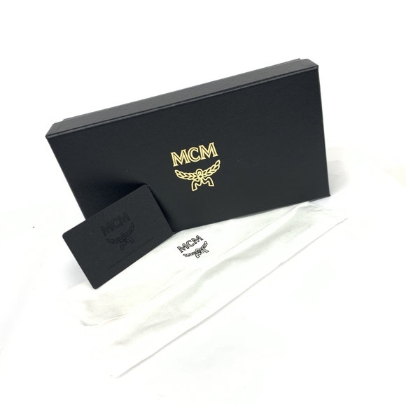 MCM Visetos Chain Wallet Pink - Picture 9 of 10